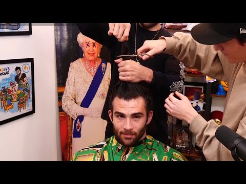 HasanAbi Cuts hair on Stream