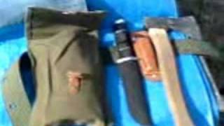 preview picture of video 'Bushcraft survival bug out bag (kit) túlélő felszerelés'