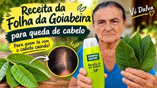 SEU CABELO ESTÁ CAINDO? VÓ DALVA MOSTRA UMA RECEITA CASEIRA.