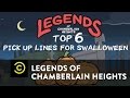 Legends Of Chamberlain Heights Exclusive Top Six Pickup Lines For Swalloween