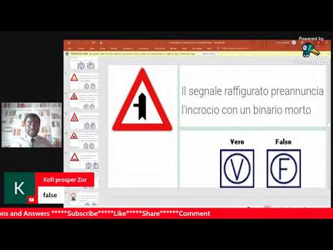 Patente B in English   General Quiz 19