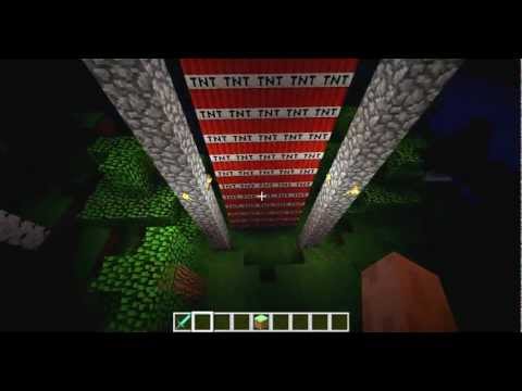 Minecraft atomova bomba
