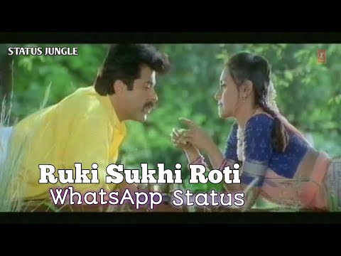 Ruki Sukhi Roti Lyrical Video Song Nayak | New Status | Anil Kapoor, Rani Mukherjee | STATUS JUNGLE