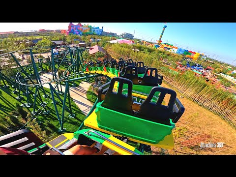Dragon Coaster with Dark Ride | NEW Shanghai Legoland 2025