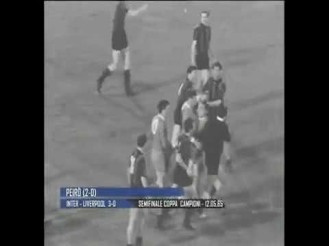 ECC 1964-65. Semi-finals. Inter - Liverpool FC. Highlights.