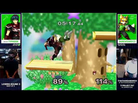 The Avenues #1 Top 8 (LR1): Typhoon (Marth) vs darkwizard123 (Fox)