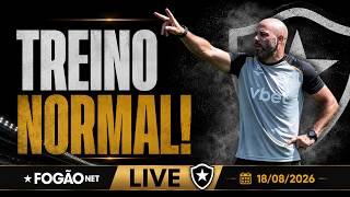 FOGÃONET LIVE: FRANCLIM COMANDA TREINO DO BOTAFOGO | GABRIEL DE ALBA PARTICIPA DE REUNIÕES