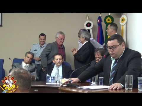 Sessão Solene dia 27 de Março de 2017 Juquitiba 52 anos - Homenagem póstuma  Sr Istércio Machado