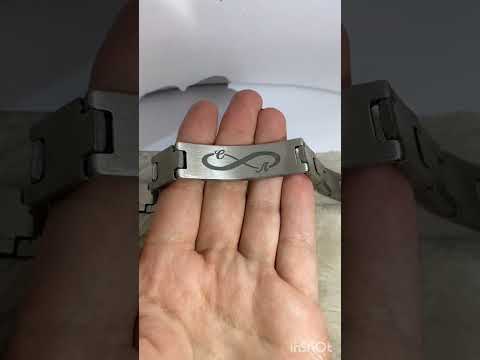 "Я всегда рядом" солидный памятный подарок мужчине с надписью - надёжный браслет ювелирная сталь - фото 3 - id-p1658558063