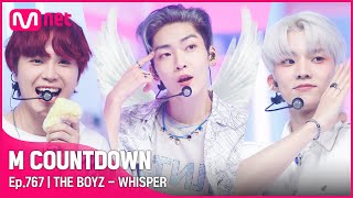 [THE BOYZ - WHISPER] Comeback Stage | #엠카운트다운 EP.767 | Mnet 220825 방송