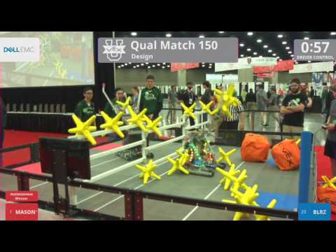 2017 VEXU Design Q150 - MASON1 vs BLRZ - 29 to 14