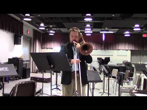 NMEA All State Jazz Tenor Trombone Etude C1 Blues