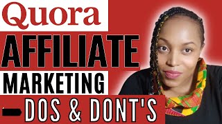 How To Post Affiliate Links On Quora (Without Getting Banned) | Quora Affiliate Marketing