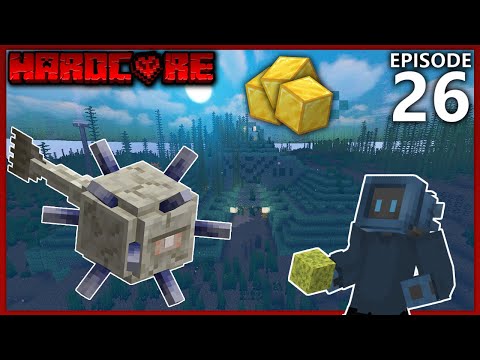 Storming the Ocean Monument! | Minecraft Hardcore #26