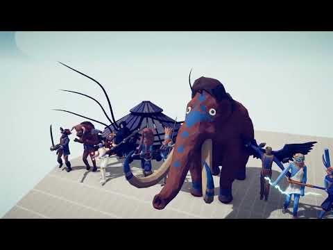 ARTEMIS vs BOSS UNITS Team - Totally Accurate Battle Simulator TABS