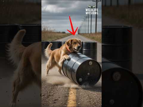 할머니의 가방을 되찾은 똑똑한 개 🐕😱 #반려견 #정의