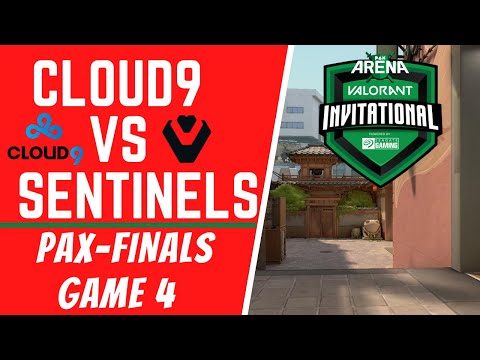 CLOUD 9 VS SENTINELS GAME 4  FINALS | PAX ARENA INVITATIONAL FINALS  | VALORANT ESPORTS | C9 VS SEN