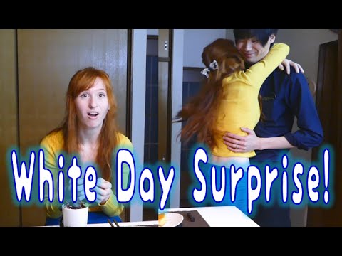 White Day! Jun's surprise for Rachel ♥ ホワイトデー・サプライズ (White Day! Jun's surprise for Rachel ♥ ホワイトデー・サプライズ)