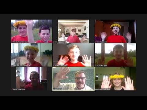 Suntažu vidusskolas tautas deju kolektīvs “Mazie spārni” 3.-4. kl