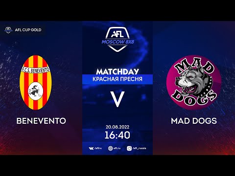 AFL22. AFL Cup Gold. 1/32 Final. Benevento - Mad Dogs