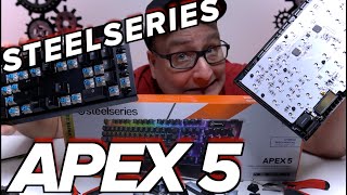 Video thumbnail for SteelSeries APEX 5 Keyboard Review & Tear Down by The Techne