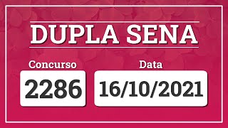 Capa de DUPLA SENA 2286