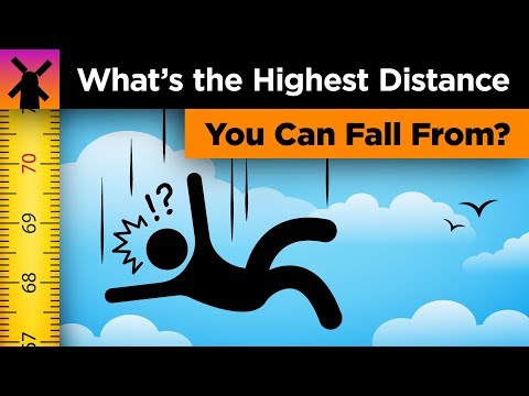 你有可能從什麼地方掉下來的最高距離？ (What's the Highest Distance You Can Possibly Fall From?)