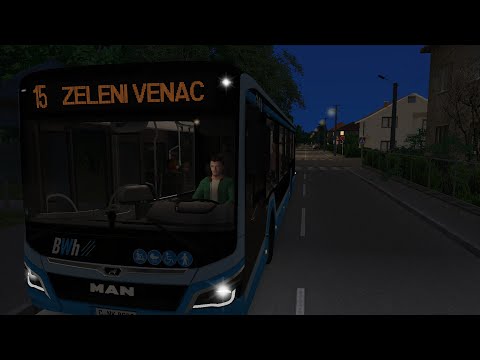 OMSI 2 BEOGRAD | Linija 15 Zeleni Venac | MAN Lion"s City12C