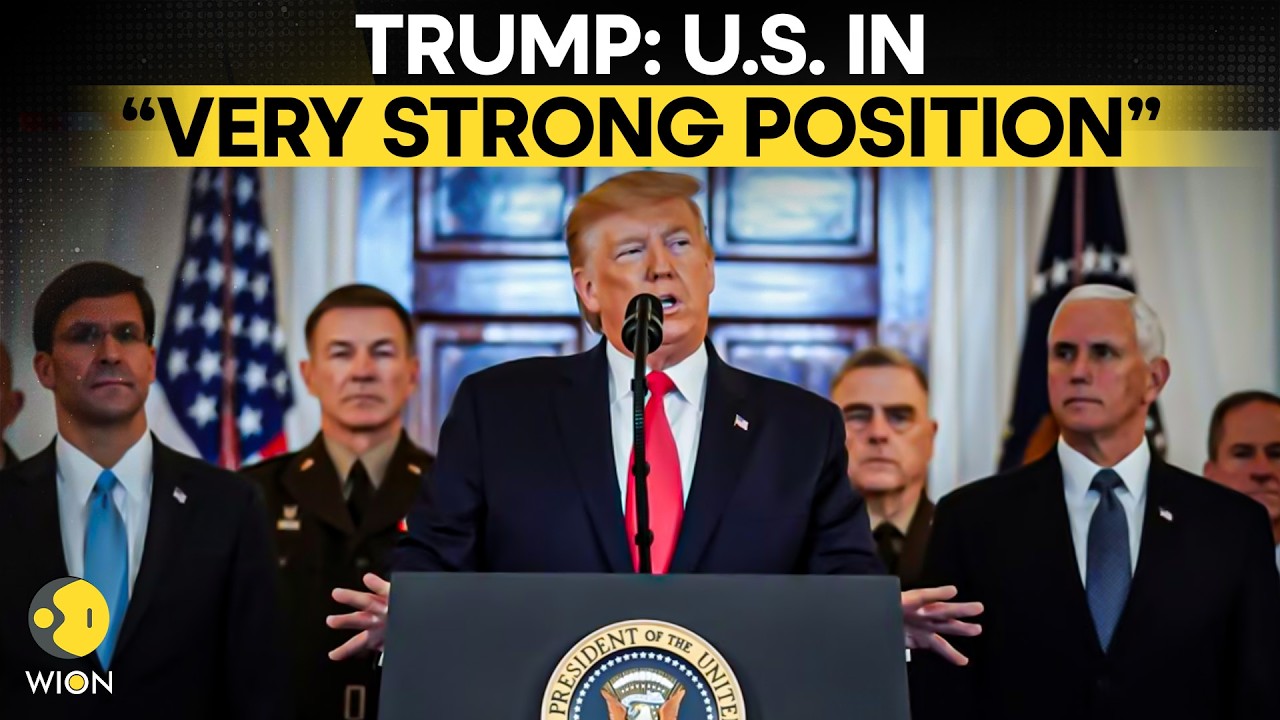 US-Iran war:  Trump Says US Forces In “Very Strong Position” In Iran After Days Of War | Originals