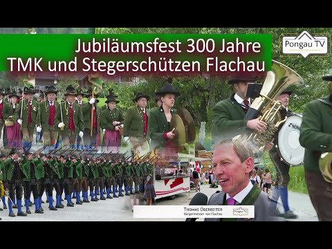 Jubiläumsfest 300 Jahre TMK und Stegerschützen Flachau