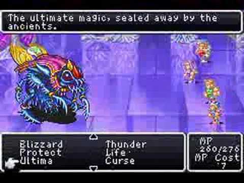 Final Fantasy II DOS Boss Battle #22 - Beelzebub
