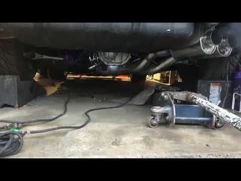 Vibrant ultra quiet resonator audio test (compared to open LS3 exhaust)