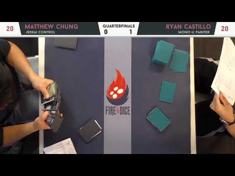 Legacy 4.7.19 - Quarters - Matthew Chung (Jeskai Control) v Ryen Castillo (Mono-U Painter)