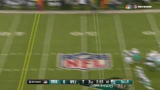 Moore Throws Deep To Moore To The Endzone