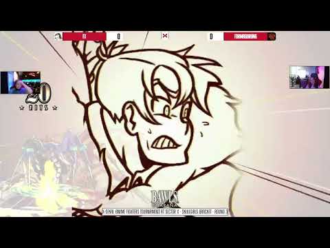 X-Sekai Anime Fighters Tournament ➤ Skullgirls Round 3 FormagDrung Vs FX