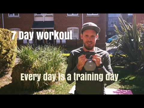 7 day workout -366 day Challenge