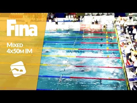 France is fastest nation in mixed 4x50m individual medley