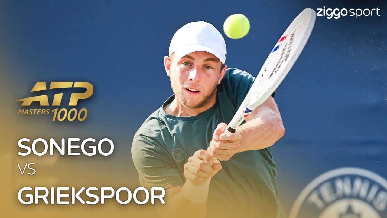 GRIEKSPOOR BEGINT UITSTEKEND IN MONTREAL!! 😍😍 | Sonego vs Griekspoor | ATP Masters 1000 Canada