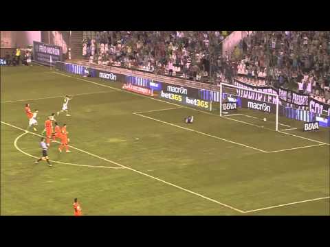 Betis vs Valencia 1-0 Gol Jorge Molina Jornada 4 2013/2014 - AllGoalsLFP