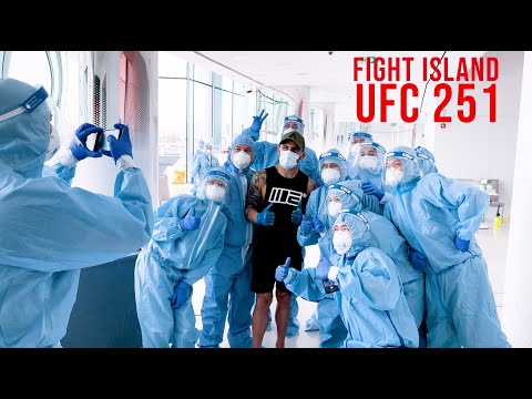 UFC Champion Alexander Volkanovski at Fight Island UFC 251