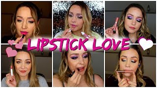 💖 EVERY LIPSTICK I WORE IN FEBRUARY 💖