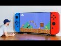 I Made A GIANT NINTENDO SWITCH... With Storage For My Video Games!