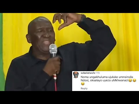 Bheki Cele Losing His Cool 😎 👌 Waze Wasithuka Boh! 😩 Saze Sasha! 🔥