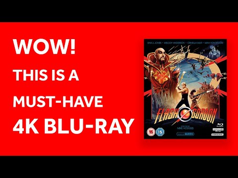 Flash Gordon 4K UHD Blu-ray Review - One of the best 4K blu-rays of 2020?
