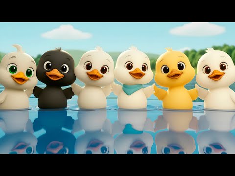 SIX LITTLE DUCKS 🦆 Children's Songs