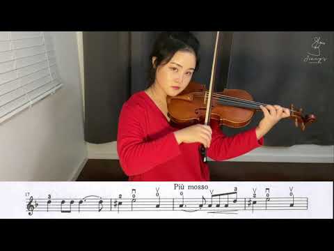 [Suzuki Violin Book2] No.7 The Two Grenadiers by R. Schumann (60BPM)