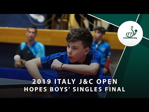 Luca Oprea vs Lei Balazs | 2019 ITTF Italy J&C Open Highlights (HBS Final)
