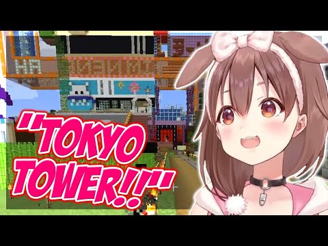 【ENG Sub】Korone REACTS to GEN 5 BUILDING in Minecraft 【Hololive】