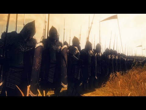The Haradrim Vs Gondor  | 13,000 Unit Lord of the Rings Cinematic Battle
