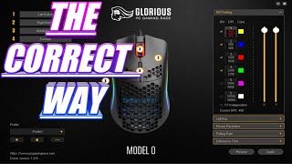 How To Change Glorious Model O Dpi